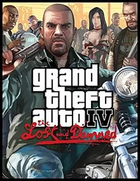 Grand Theft Auto IV - The Lost and Damned (USA) (DLC) box cover front